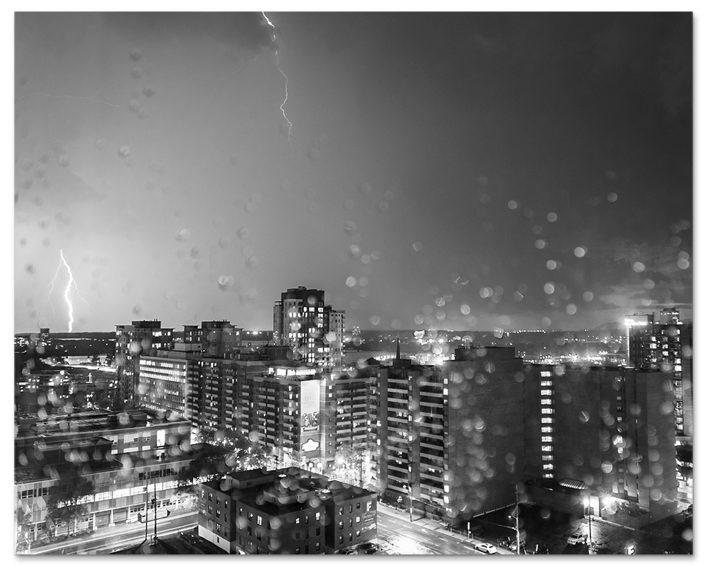 Lightning Over the City